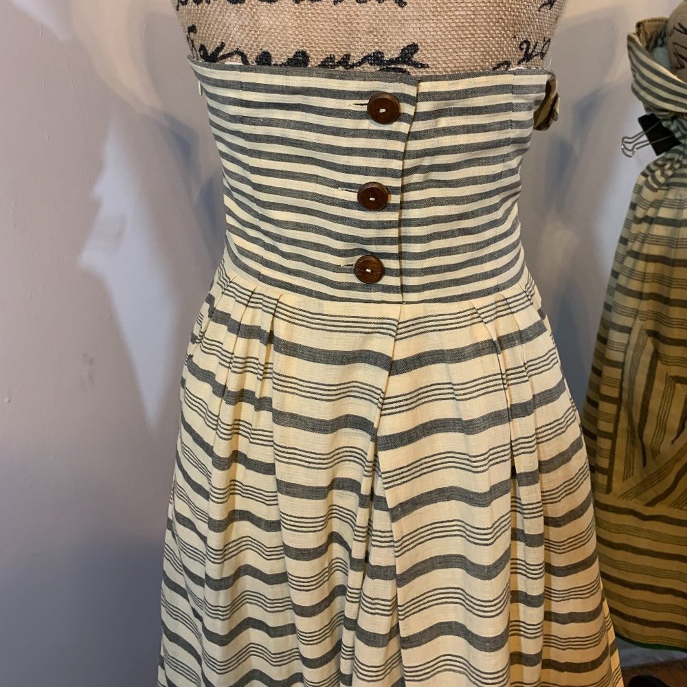 Anthropologie Maeve Changing Stripes Pocket Dress - Picture 6 of 9